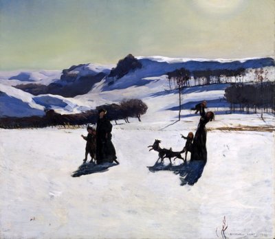 Snow Fields by Rockwell Kent